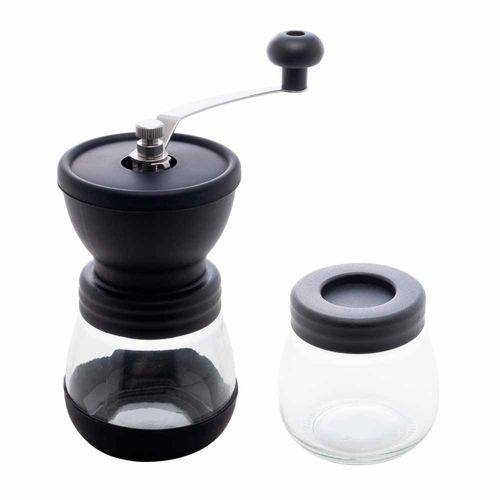 Moedor de Café Manual Aço Inox Pote