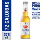 Cerveja Lager Puro Malte Amstel Ultra Garrafa 275ml