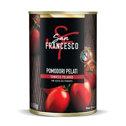 Tomate Pelado Italiano San Francesco Lata 400g