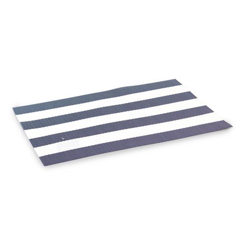 Lugar Americano Listras Unidade Azul 45x30cm