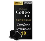 Cápsulas de Café Coffee ++ Espresso Super Crema Caixa com 10 Unidades