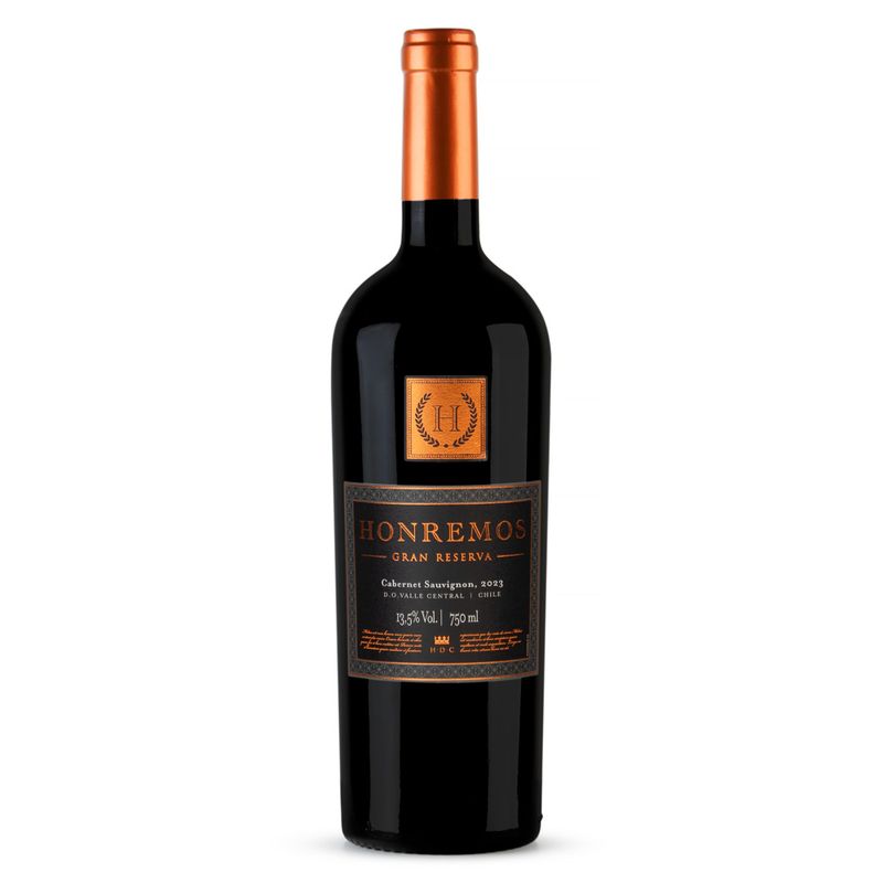 Vinho-Tinto-Chileno-Cabernet-Sauvignon-Gran-Reserva-85--Honorem-750ml