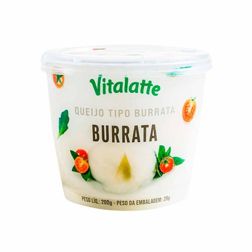 Queijo Tipo Burrata Vitalatte 200g