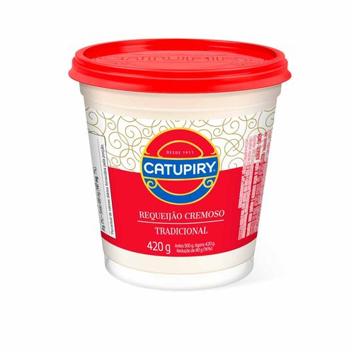 Requeijão Cremoso Catupiry Tradicional 420g