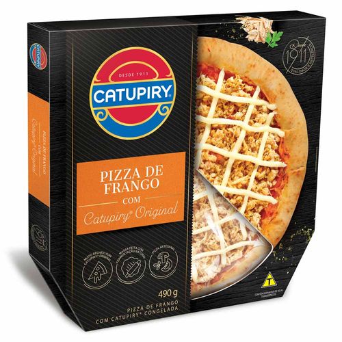 Pizza Artesanal Frango com Catupiry 490g
