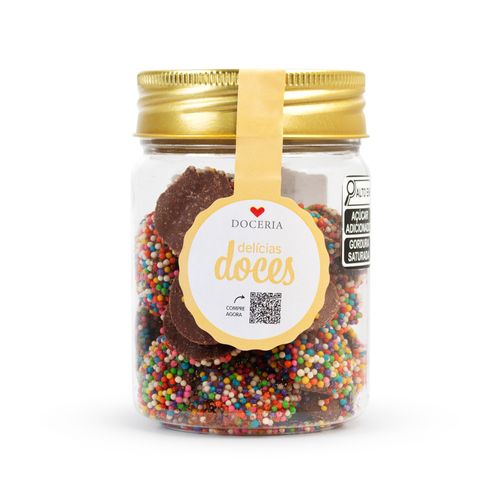 Pastilha Chocolate com Miçanga 100g