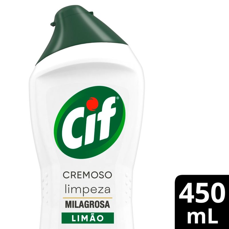 Saponaceo-Cremoso-Cif-Limao-450ml
