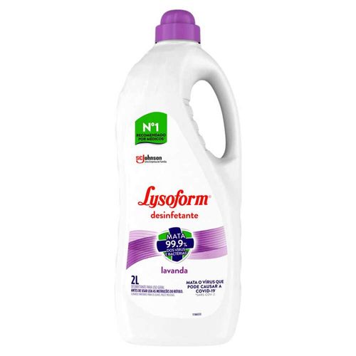 Desinfetante Lavanda Lysoform 2L