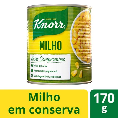 Milho Verde Em Conserva Knorr Lata 170g