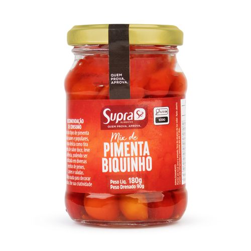 Mix Pimenta Biquinho Supra 180g