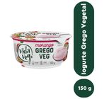 Iogurte Grego Vegetal Morango Vegano Vida Veg 150g