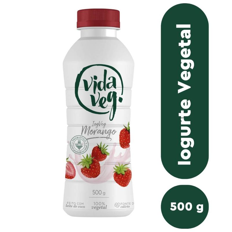 Iogurte-Vegetal-Vida-Veg-Coco-com-Morango-Garrafa-500g