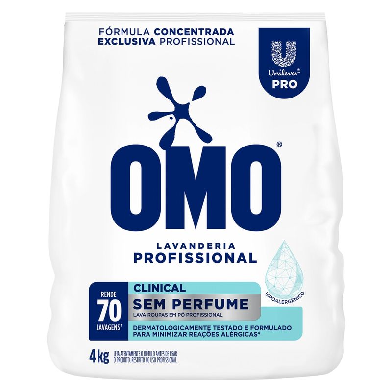 Sabao-em-Po-Omo-Lavanderia-Profissional-Clinical-Pro-Pacote-4kg