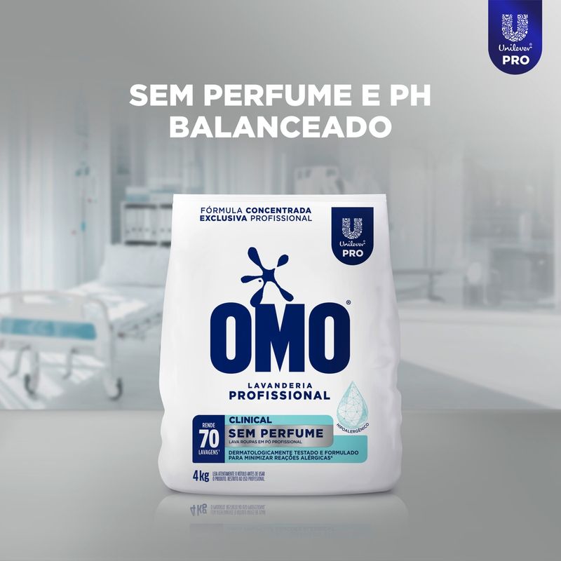 Sabao-em-Po-Omo-Lavanderia-Profissional-Clinical-Pro-Pacote-4kg