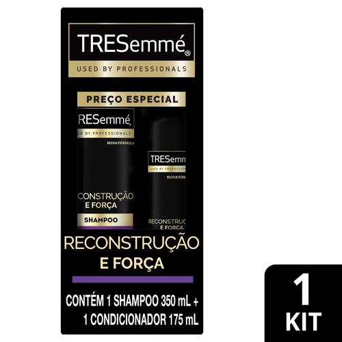 Shampoo e Condicionador Tresemmé Reconstrução e Força