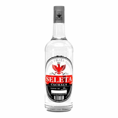 Cachaça Seleta Prata Garrafa 1L