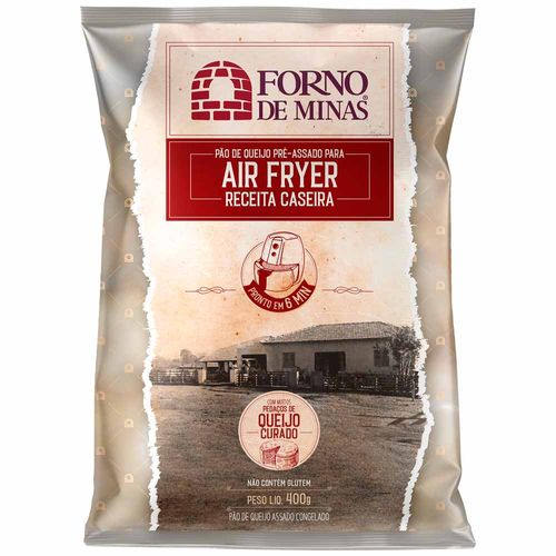 Pâo de Queijo Forno de Minas Receita Caseira 400g