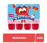 Petit Suisse Nestlé Chambinho Morango Bandeja 320g