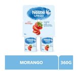 Iogurte Grego Nestlé Light Morango 360g