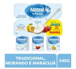 Iogurte Grego Nestlé Light 3 Sabores 540g