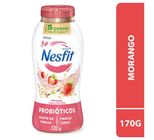 Iogurte Desnatado Triplo Zero Nesfit Morango, Aveia e Baunilha 170g