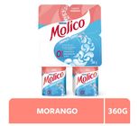 Iogurte Nestlé Molico® Polpa de Morango 360G com 4 unidades