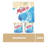 Iogurte Molico Triplo Zero Baunilha Bandeja com 4 Unidades 360g