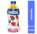 Iogurte Parcialmente Desnatado Morango Nestlé Garrafa 1,25kg