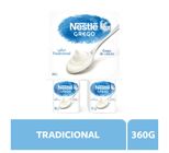 Iogurte Grego Tradicional Nestlé Bandeja 360g 4 Unidades