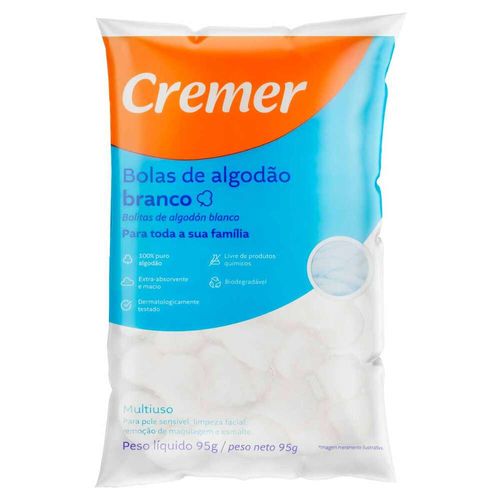 Algodão em Bolas Cremer 95g