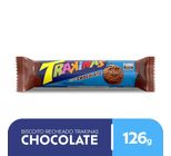 Biscoito Recheado Trakinas Chocolate Pacote 126g