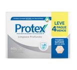 Pack Sabonete Protex Limpeza Profunda 4 Unidades 85g