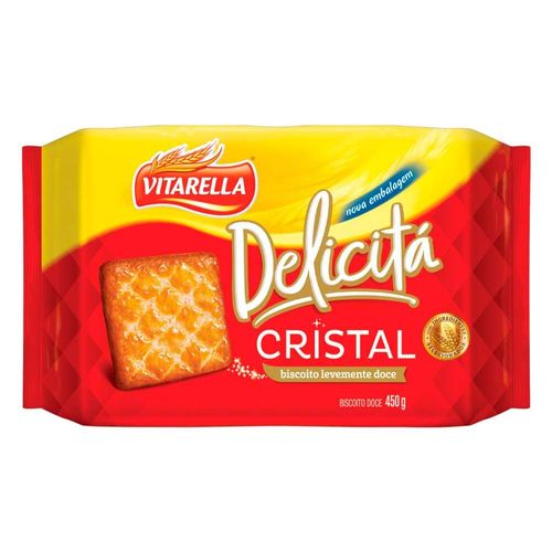 Biscoito Cristal Vitarella Delicitá 414g