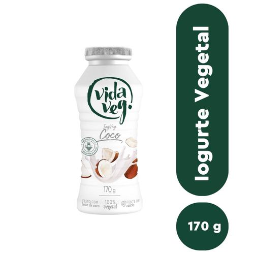 Iogurte Vegano Sabor Coco Natural Vida Veg 170g