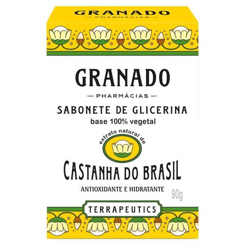 Sabonete Vegetal Glicerinado Granado Terrapeutics Castanha Do Brasil 90g