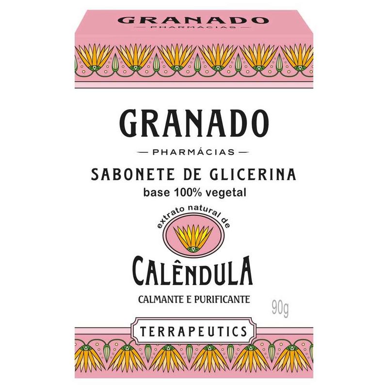 Sabonete-Vegetal-Glicerinado-Granado-Terrapeutics-Calendula-90g