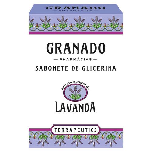 Sabonete Vegetal Glicerinado Granado Terrapeutics Lavanda 90g