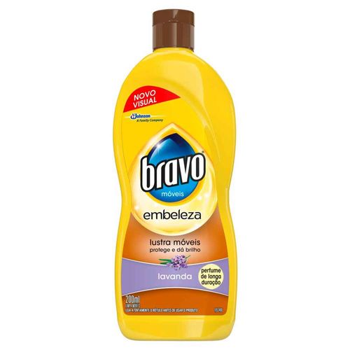 Lustra Móveis Brilhol Lavanda 200ml