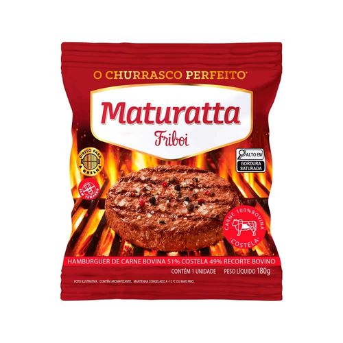 Hambúrguer Maturatta Costela 180g