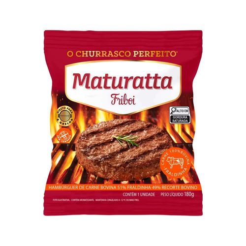 Hambúrguer Fraldinha Maturatta 180g