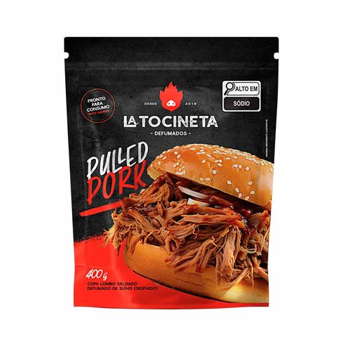Pulled Pork Suíno Desfiado La Tocineta 400g