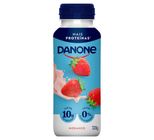 Iogurte Proteína 10g Morango Danone Sem Lactose Garrafa 220g
