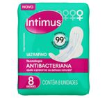 Absorvente Intimus Ultrafino Com Abas 8 Unidades