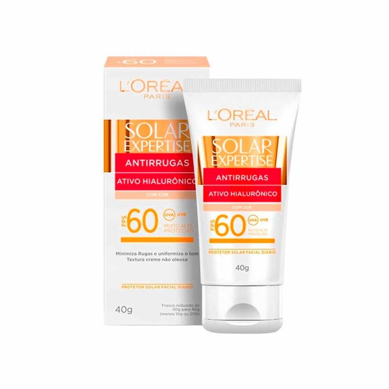 Protetor-Solar-Facial-Antirrugas-LOreal-Paris-FPS60-40g