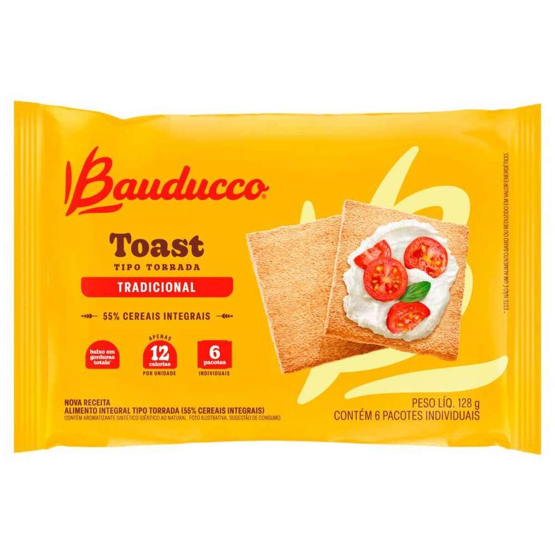 Torrada-Integral-Bauducco-Toast-Tradicional-Pacote-128g