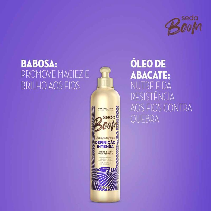 Creme-para-Pentear-Seda-Boom-Definicao-Intensa-350ml