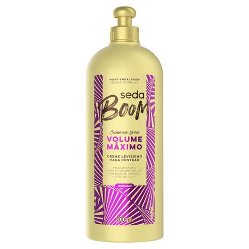 Creme para Pentear Seda Boom Volume Máximo Frasco 700ml