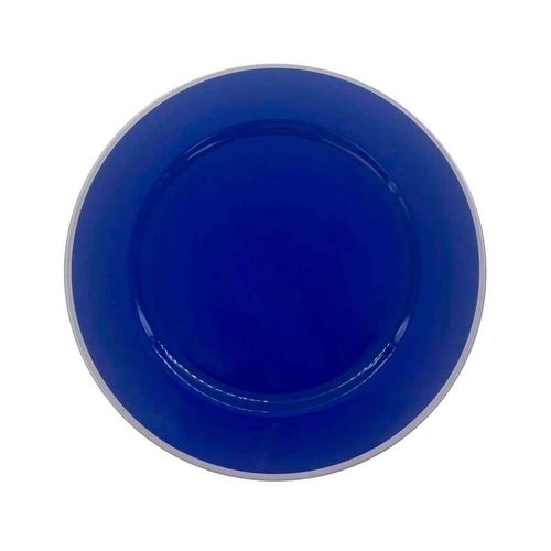 Sousplar Polipropileno Silver Azul