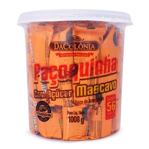 Paçoca Açúcar Mascavo DaColônia 1008g