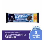 Biscoito Recheado Oreo Original Wandinha Embalagem Econômica Multipack 270g